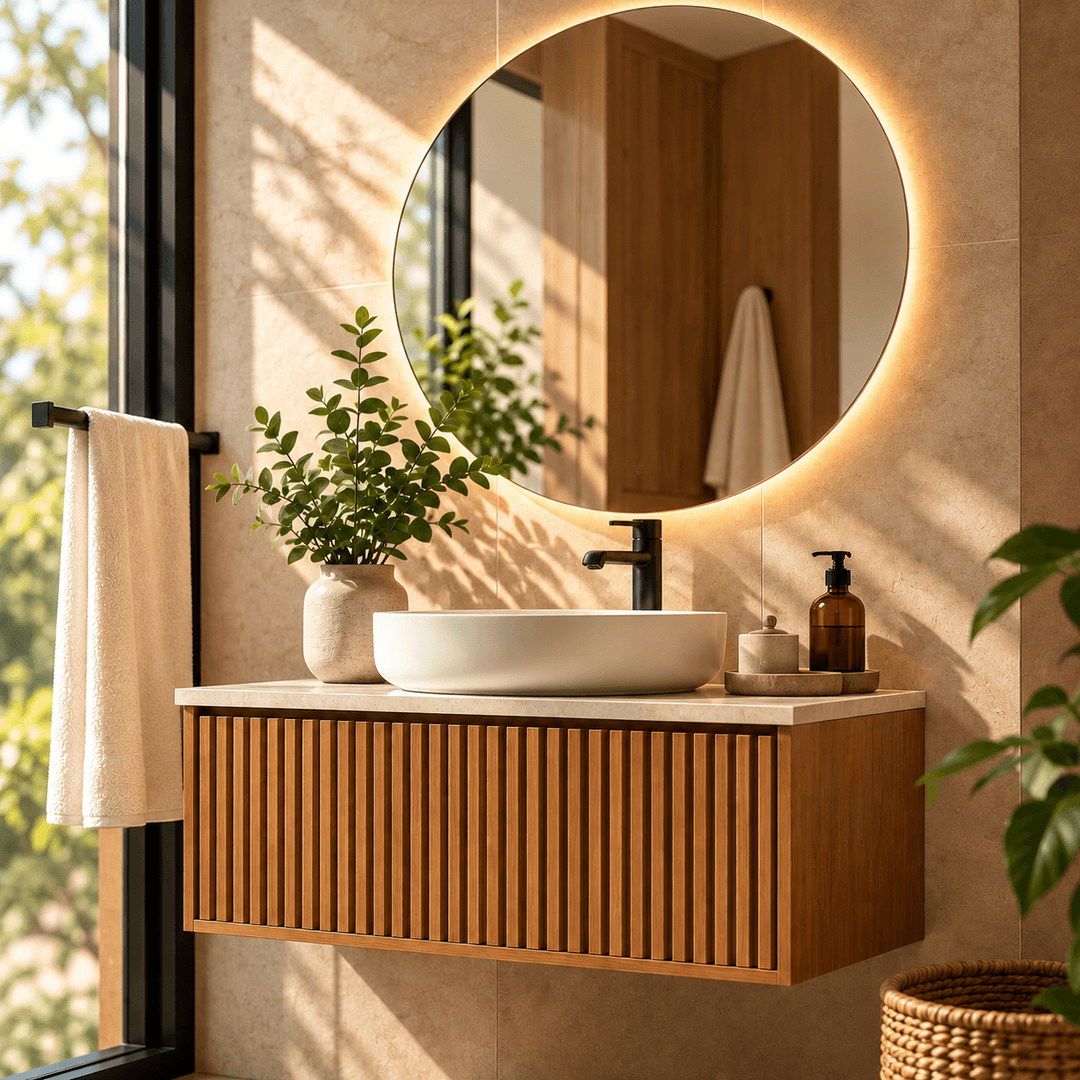 Mueble de lavamanos flotante Bogotá